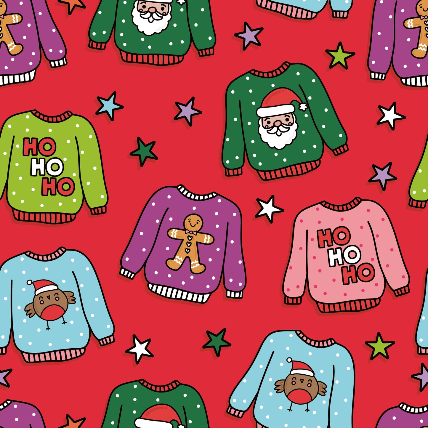 Christmas Jumper Day Duo Treat Bag