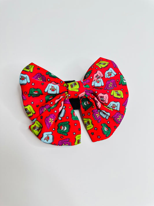 Christmas Jumper Day Sailor Bow